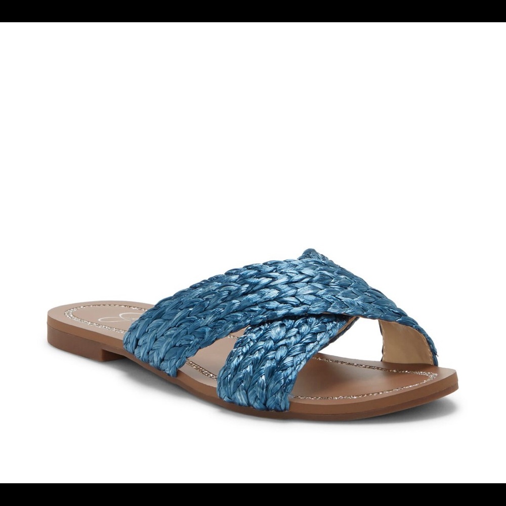 New - Women's Jessica Simpson Elaney Slide Sandal - Editorialist